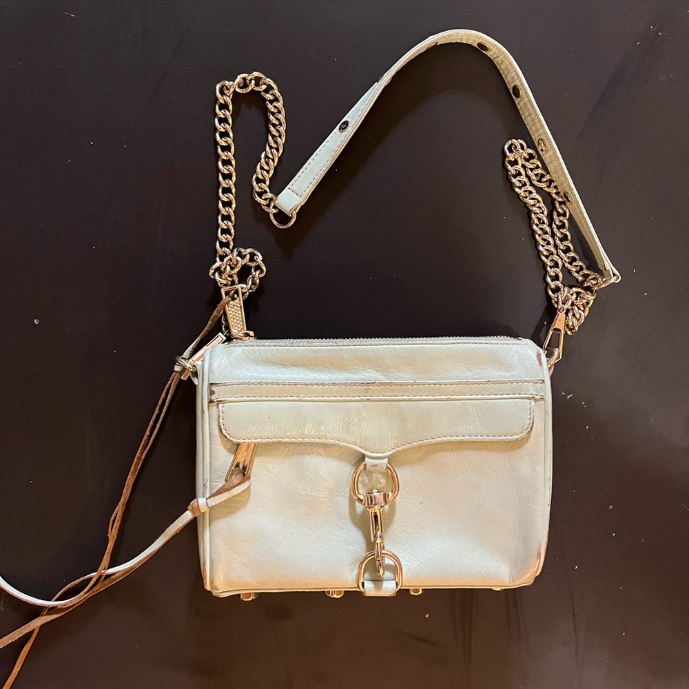 Rebecca Minkoff Mini MAC Bag- Seafoam